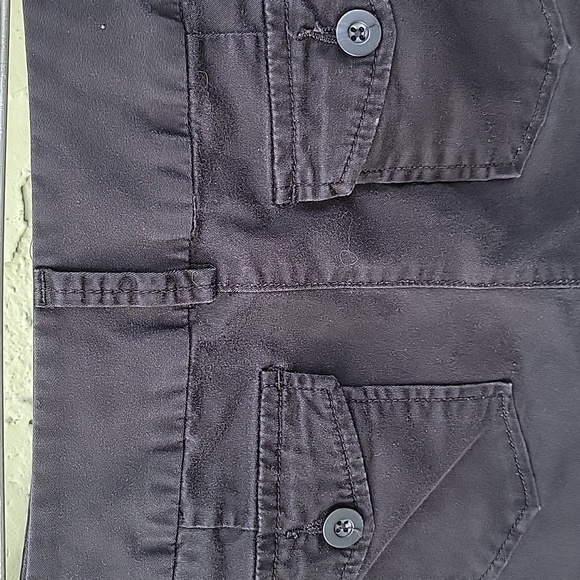 Vintage Black Style & Co Cotton Pants 10 Petite - Picture 7 of 7